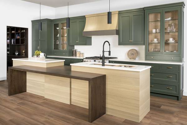 After photo of a modern Downey kitchen renovation with open concept and updated finishes
