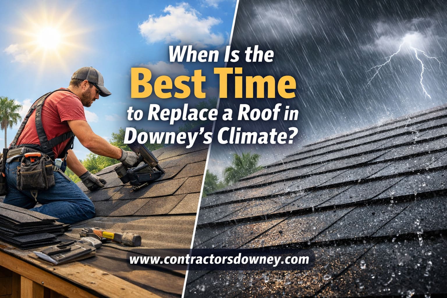 Roof Replacement Timing and Climate Considerations in Downey California